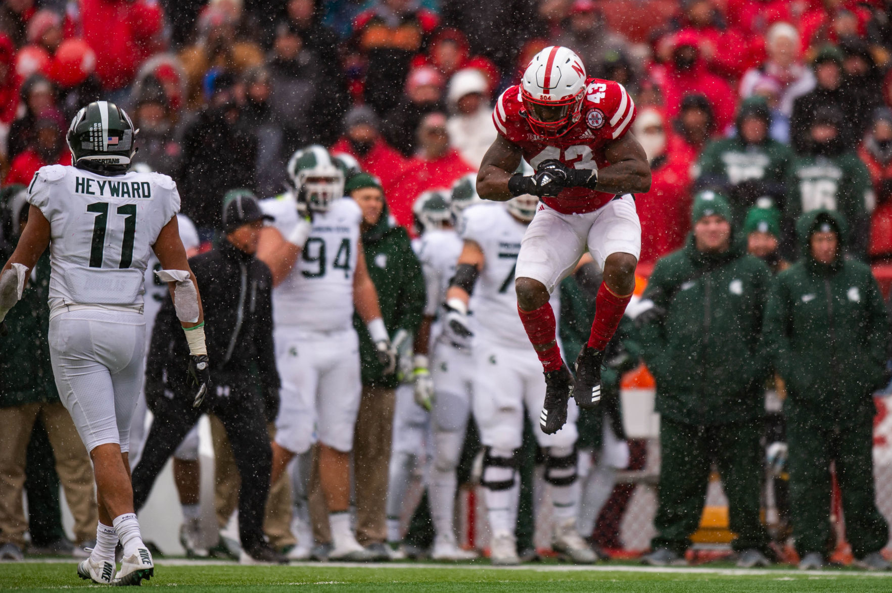 Michigan State vs. Nebraska, 11.17